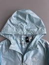 Adidas 3-Stripes Hooded Windbreaker Jacket  Ice Blue AOP (S)