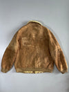 Vintage Premium Original (Furr Inside) Suede Leather Jacket (L)