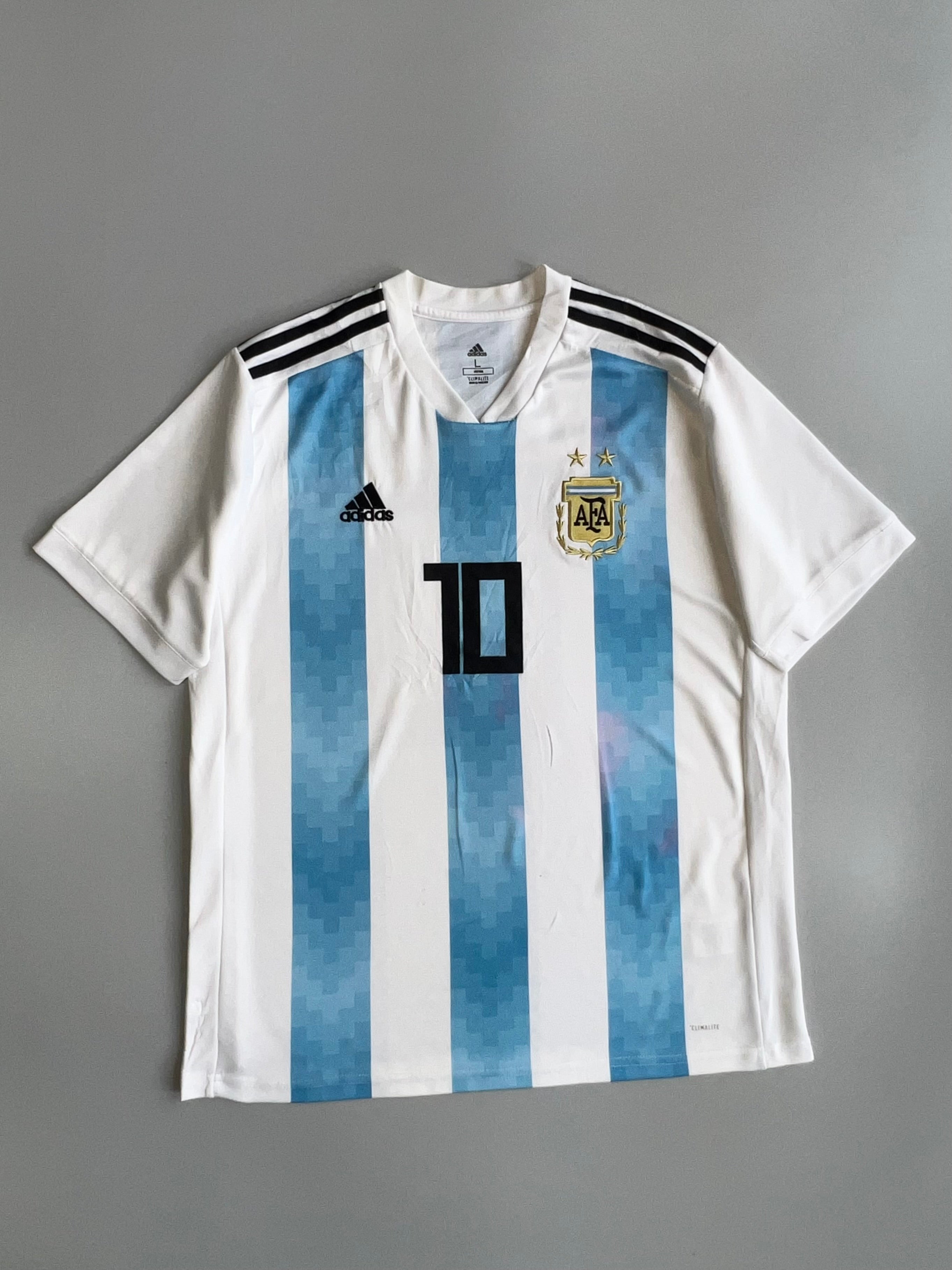 Adidas | Messi #10 Argentina 2018 World Cup Home Jersey (L) – Drip