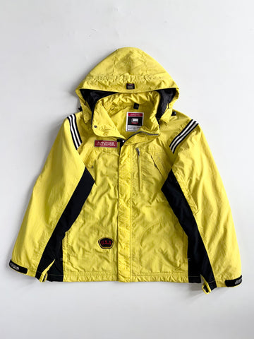 Y2K FUBU The Collection Hooded Jacket  Detachable cap (Xl)