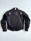 Modeka Textile Mesh Motorcycle Riding Jacket padded – Black (M)