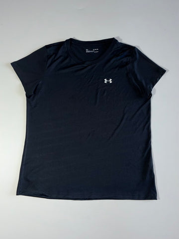 Under Armour Black HeatGear Loose Fit T-Shirt – XL