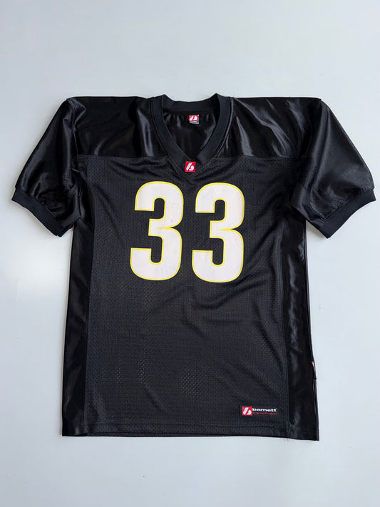 Barnett Dragons #33 Football Jersey | Black Mesh Vintage (XL)