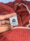 Lacoste Button-Neck Mock Neck Knit Sweater – Burnt Orange (M/L)