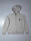 Polo Ralph Lauren Bear Logo Zip-Up Hoodie –Grey, Size (M)