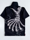 Japanese Phoenix & Cherry Blossom Graphic Polo (Xs)