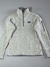 Patagonia Better Sweater Quarter-Zip Fleece (Oatmeal Heather) (Women's) (XS)