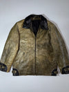 Santex  Olive Leather Jacket Genuine Leather, Poland-Made (2XL)