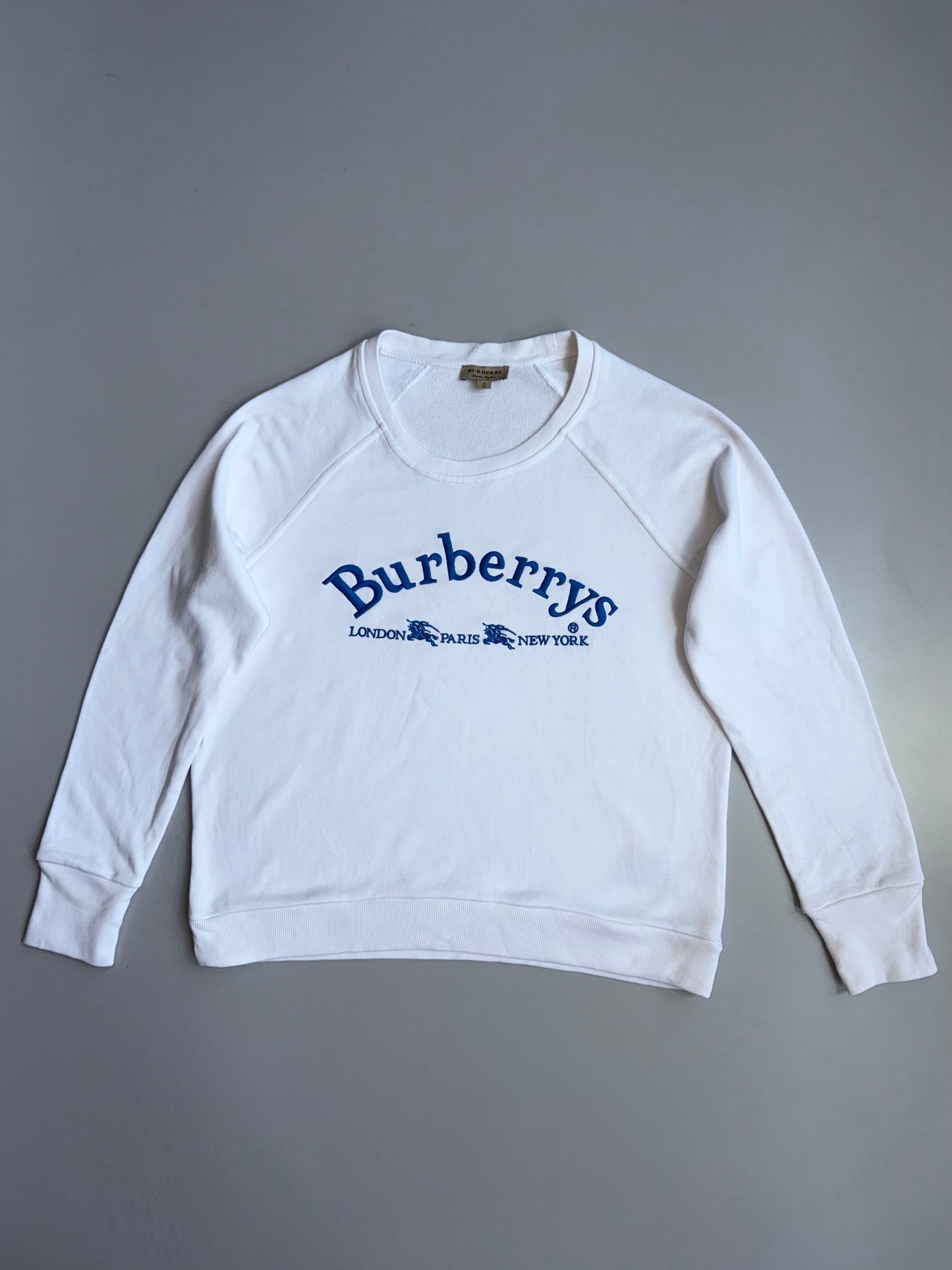 !        Vintage Burberrys London Embroidered Crewneck (RARE) (M/L)