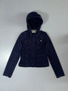 Abercrombie & Fitch Navy Hooded Utility Jacket – Size (S)