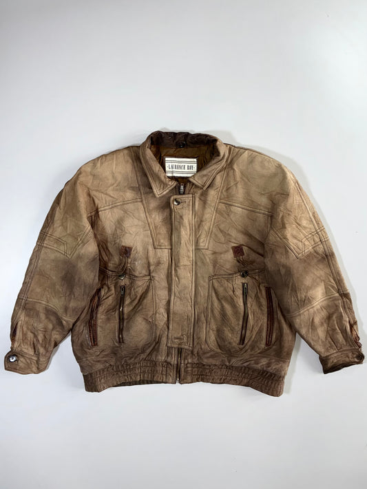 Laurence Roy Premium Original Pure Leather Jacket (XL)