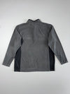 Columbia Grey & Black Quarter-Zip Performance Fleece Pullover (XL)