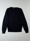 BOSS Finest Italian Yarn Crewneck Sweater  Black (S)