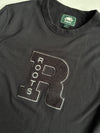 Roots Varsity “R” Logo Crewneck Sweatshirt – Black (L)