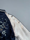 ONLY “Our Story” Satin Souvenir Bomber Embroidered Jacket (Xs)
