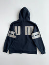 Puma Classics Black Oversized Hoodie (XL)
