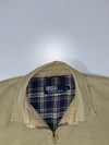 Vintage Polo Ralph Lauren Beige Harrington Zip Jacket | Classic Cotton Swing Jacket  (L)
