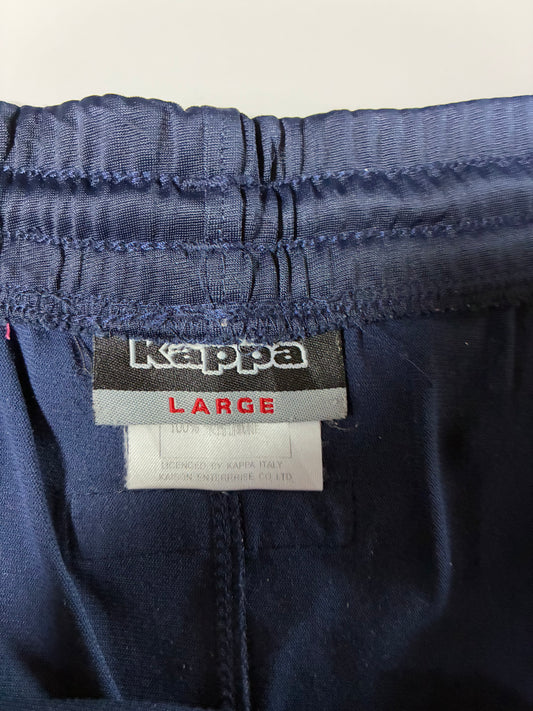 Kappa Embroidered Logo Football Shorts – Navy/Yellow (W:34) (L:18)