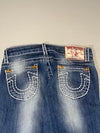 Y2K True Religion Thick Stitch Straight Leg Jeans Women’s (W:28) (L:40)