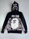 Vintage Bape X Puma Premium Double Zipper Hooded Jacket (S/M)