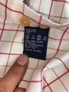 Tommy Hilfiger | Windowpane Check Long Sleeve Shirt | Cream/Red (Xl/2Xl)