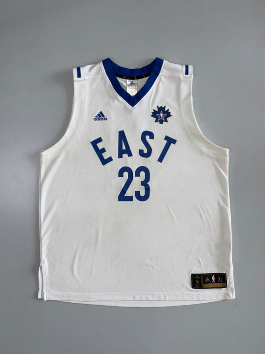 Adidas NBA All-Star 2016 Toronto East #23 LeBron James Jersey –White (XL)