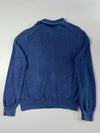 Polo Ralph Lauren Navy Pima Cotton Full-Zip Knit Sweater (XL)