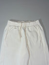 New Balance Cream Off-White Fleece Joggers (W:26) (L:37)