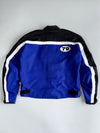 Vintage IXS Motorcycle Fashion Racing Jacket —  Multi-Sponsor Patches (NGK / Akrapovič / Motul / Brembo) — Removable Liner — Paded (2XL)