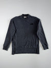 The North Face Charcoal Mock Neck Sweatshirt –  (S)