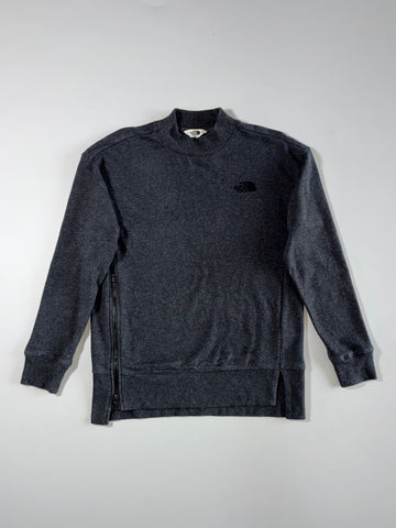 The North Face Charcoal Mock Neck Sweatshirt –  (S)