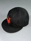 New Era MLB NY Giants Cap – Black with Orange Old-School Logo 58.7CM