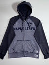 Roots Athletics x NHL Toronto Maple Leafs Full Zip Hoodie  Grey/Navy (L)