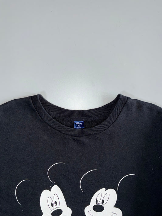 Disney Mickey Mouse Faces Crewneck (M)