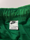 Nike Athletics Script Green Woven Shorts (W:26) (L:17)