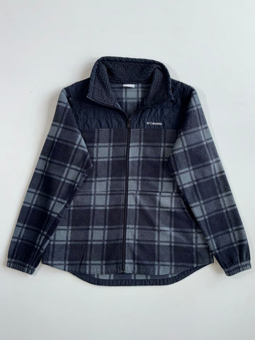 Columbia Plaid Fleece Full-Zip Jacket (M/L)
