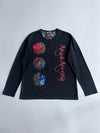 Big Train Osaka Embroidered Japanese Demon Long Sleeve Tee (XL)