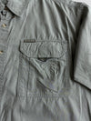 Vintage Columbia Sage Green Fishing Utility Shirt (2XL)
