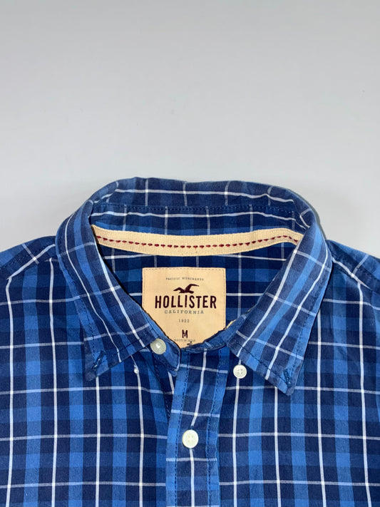 Hollister Blue Plaid Shirt (M)