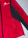 Kappa Colorblock Zip-Up Track Jacket – Red/Black, (S/M)