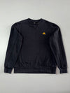 Vintage Adidas Gold Logo Crewneck Sweatshirt – Black (M)
