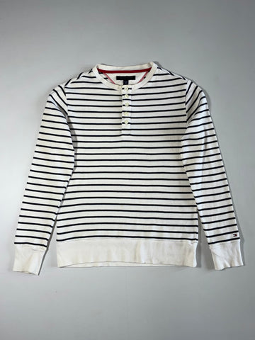 Tommy Hilfiger | Argyle Colorblock Monogram Mock Neck Knit | (M)