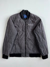 Discovery Expedition Grey Quilted Padded Bomber Jacket (M)