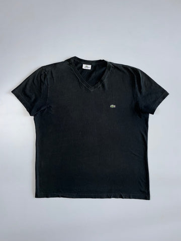 Lacoste V-Neck T-Shirt | Black (XL)