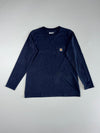 Carhartt Navy Pocket L/S (Modern Fit)(L)