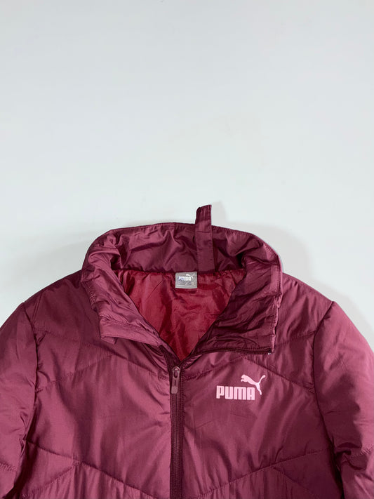 Puma Maroon Puffer Jacket (XS)