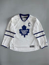 Reebok | NHL Toronto Maple Leafs Captain Hockey Jersey | White (2XL)