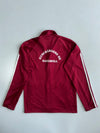Adidas Climacool Burgundy Team Track Jacket | Vintage Full Zip 3-Stripes Jacket (M)