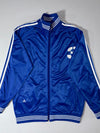 Adidas Blue & White Striped Track Jacket (L)