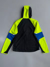 Nike Colorblock Windbreaker Jacket | Neon Yellow Black (S/M)